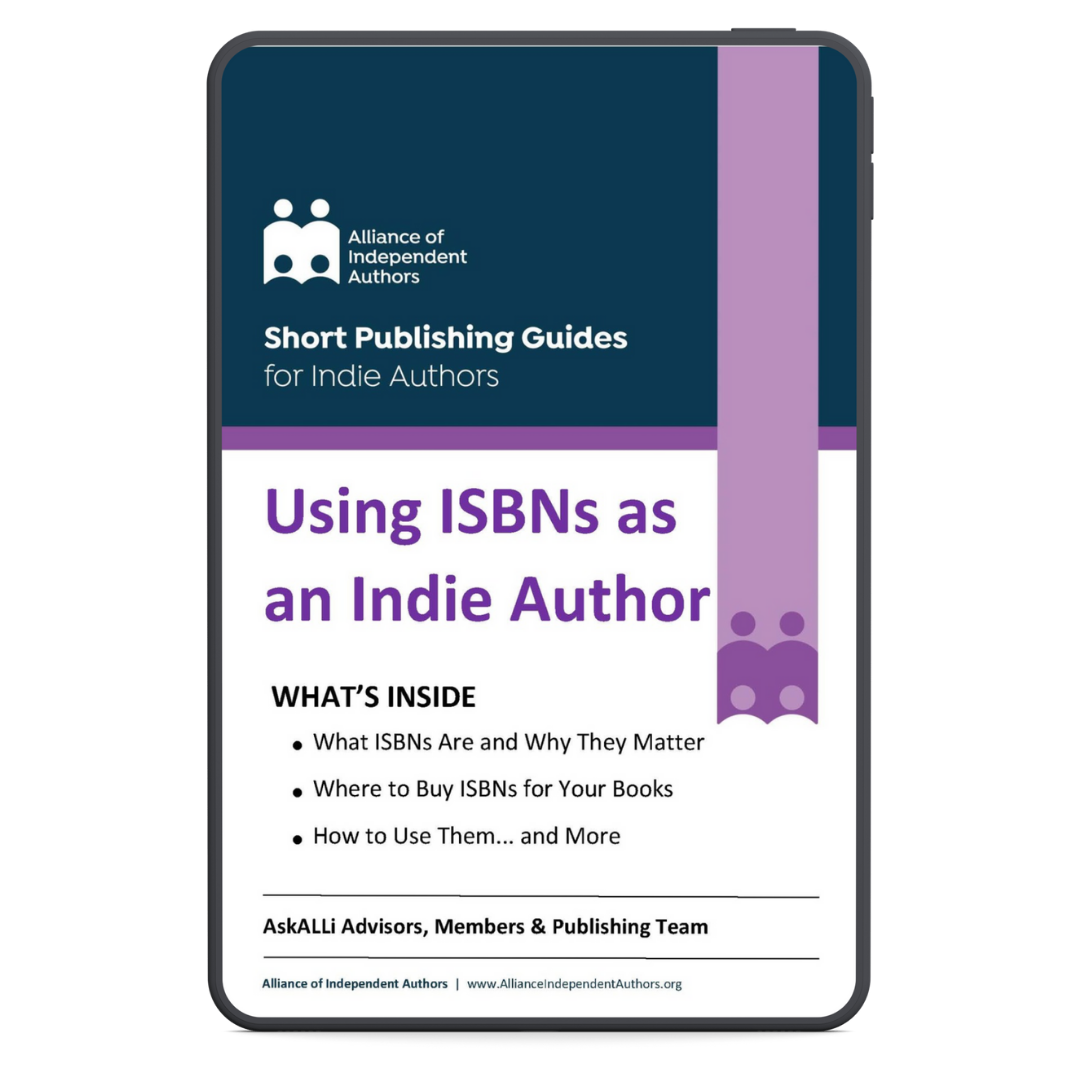 Using ISBNs as an Indie Author